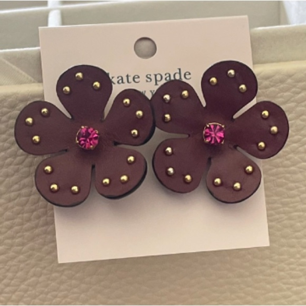 Kate Spade Leather Studs - Picture 3 of 5